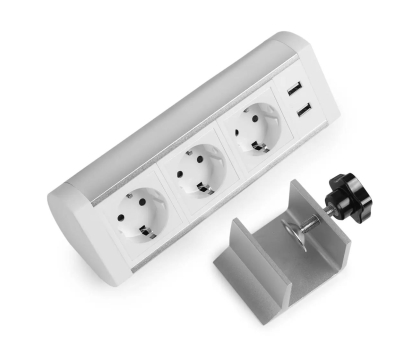 Listwa zasilająca Spacetronik Listwa zasilająca SPS-T35WS V2 - 3 gniazda 1.5m